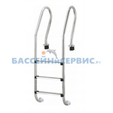 Лестница 3 ступени (у.б.) Emaux NSF315-S  AISI-316 (88076707)